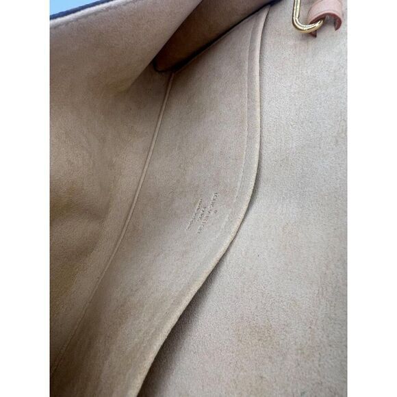 Authentic LOUIS VUITTON Pochette Twin Dark Brown Logo Monogram Shoulder … - Picture 10 of 12